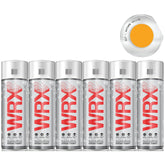 6X WRX Autumn Yellow Spray Paint 400ml Spray Paint